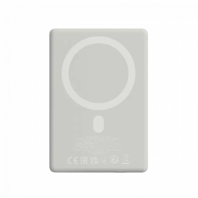 CANYON OnPower 500 PD20W Magnetic Power Bank 5000mAh Aluminium Star Grey