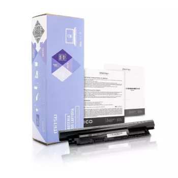MITSU akumuliatorius, skirtas Dell Inspiron 14, 15, 17, 4400 mAh (49 Wh), 10,8 - 11,1 volto, juodas