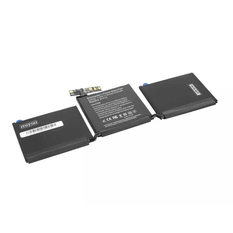MITSU baterija, skirta Apple MacBook Air A1713 PRO13 A1708