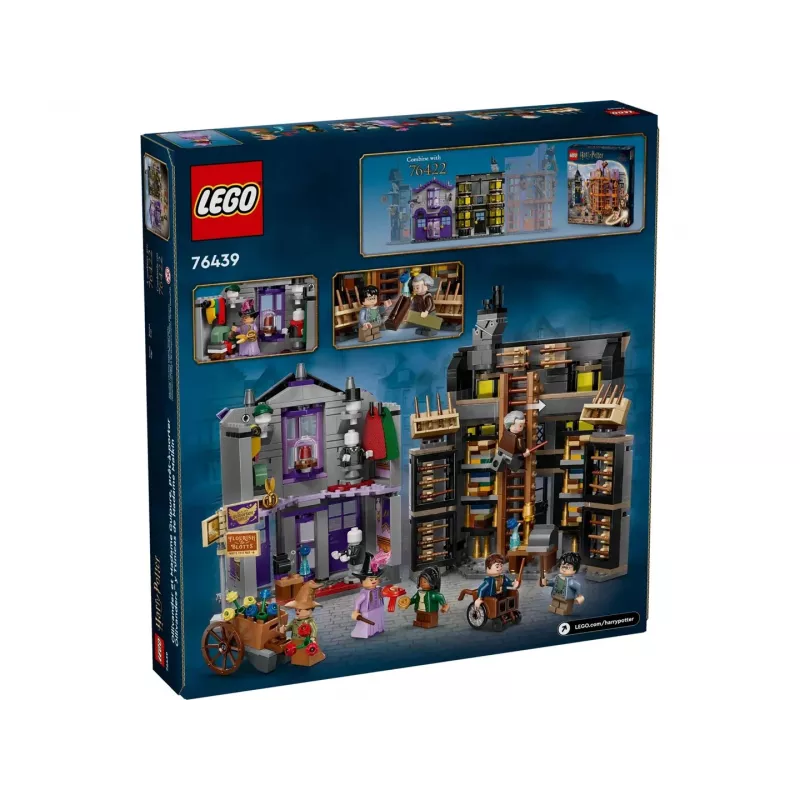 LEGO Harry Potter 76439 Ollivanders & Madam Malkin's Robes statybinis žaislų rinkinys (744 dalys)