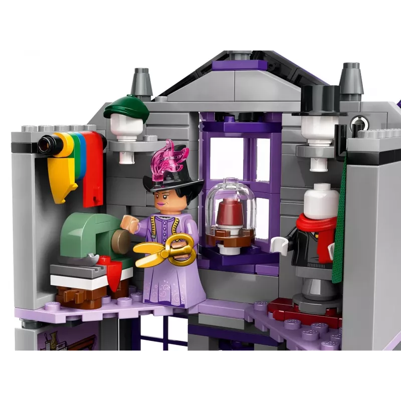 LEGO Harry Potter 76439 Ollivanders & Madam Malkin's Robes statybinis žaislų rinkinys (744 dalys)