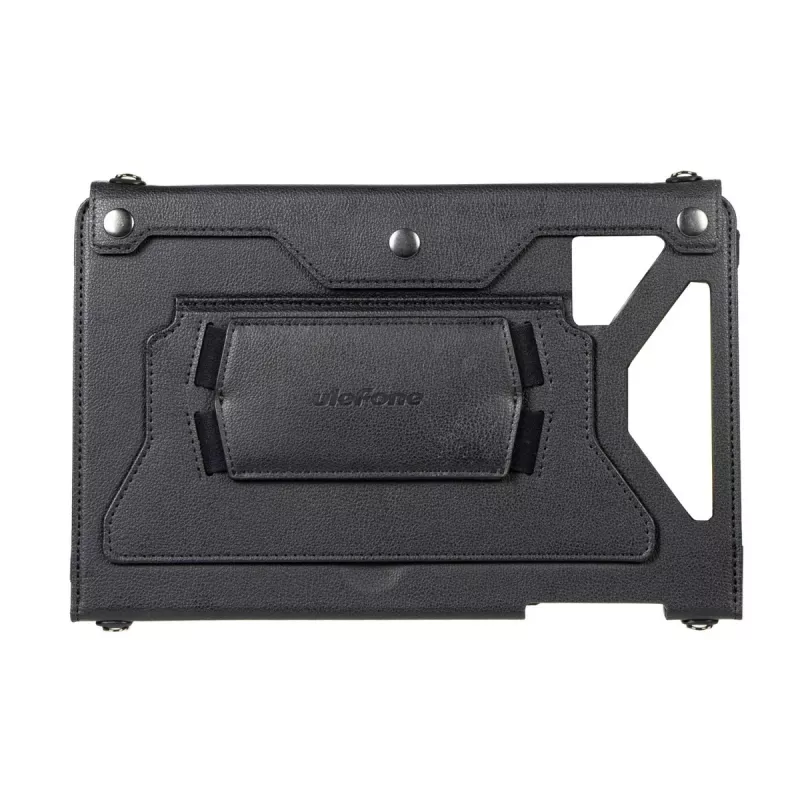 Ulefone Armor Pad 4 Holster Pro tvirtas dėklas su rankiniu dirželiu, peties dirželiu ir atrama - juoda