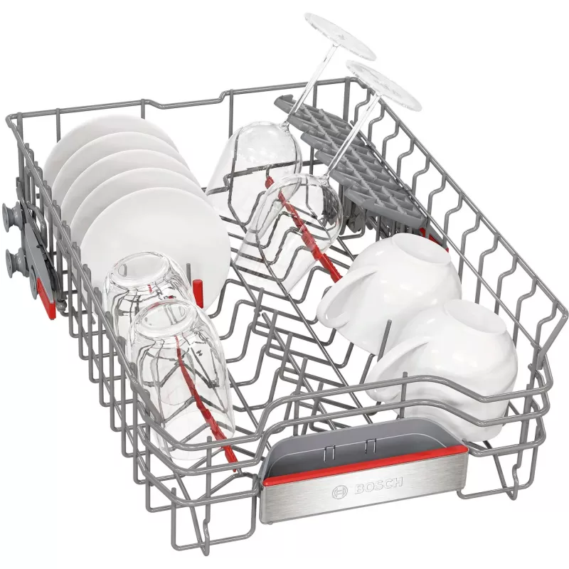 Bosch Serie 6 SPS6YMI14E Laisvai pastatoma indaplovė, 10 komplektų, 45 cm, šlifuotas plienas, Home Connect