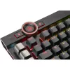 Corsair K100 RGB Gaming Keyboard, CORSAIR OPX optiniai-mechaniniai jungikliai, RGB LED, juoda