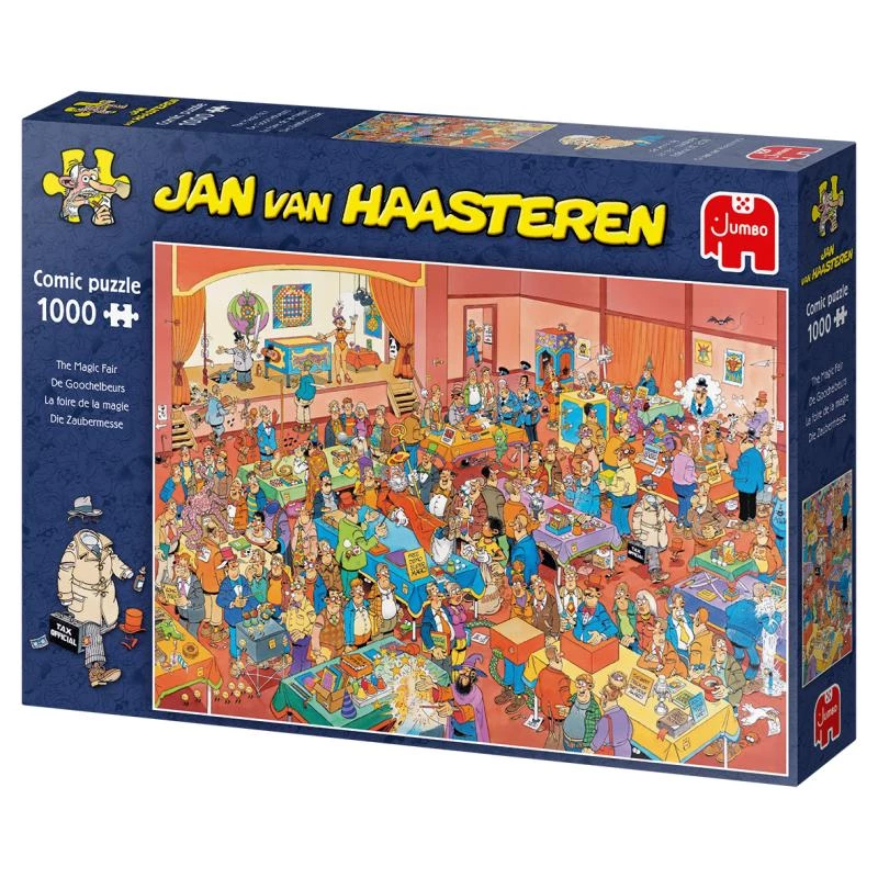 JUMBO SPIELE Jan van Haasteren The Magic Fair 1000 dalių dėlionė