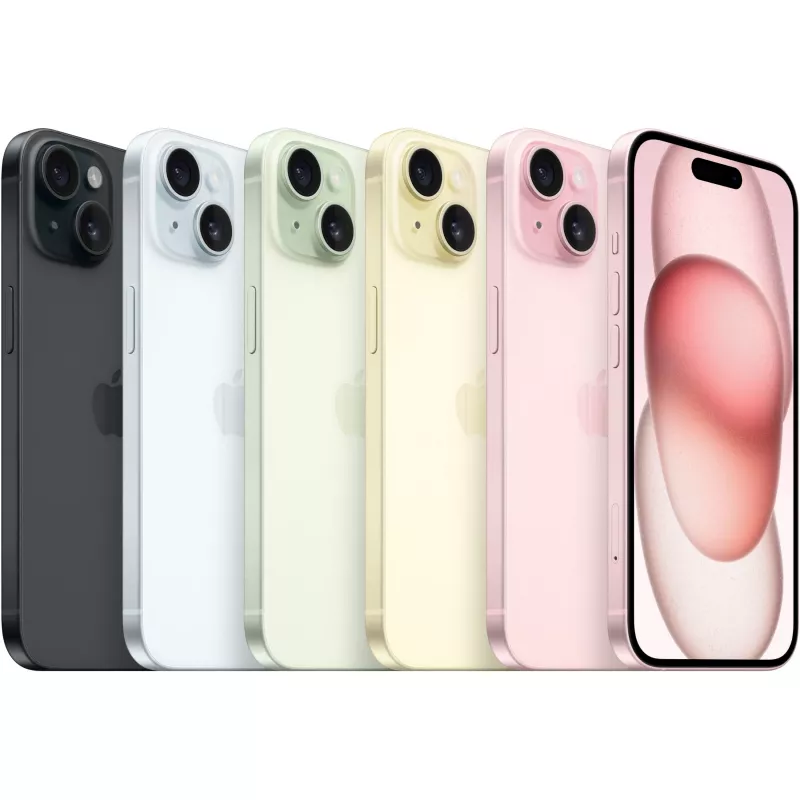 “Apple iPhone 15 128GB Green 6.1” iOS Smartphone”