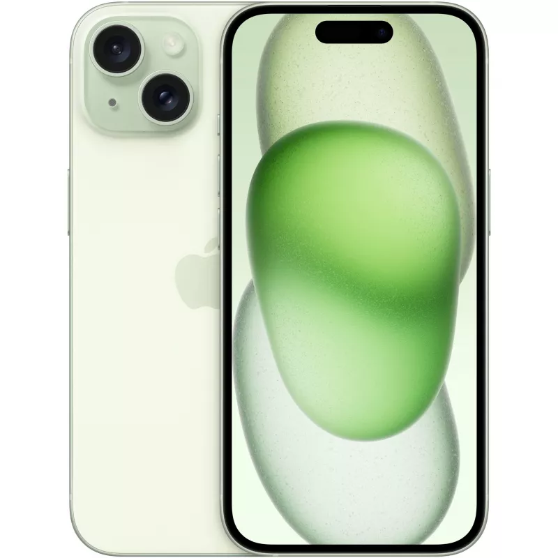 “Apple iPhone 15 128GB Green 6.1” iOS Smartphone”