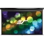 Elite Screens Manual Series M106UWH 106 inch 16:9 Manual Pull-Down Projection Screen with MaxWhite 1.1 Gain, White Casing