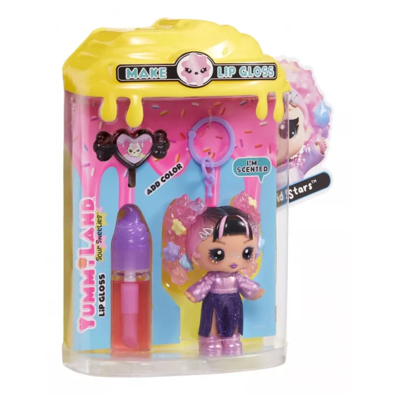 MGA ENTERTAINMENT Yummiland lėlė su lūpų blizgesiu Sour Sweeties – Astrid Stars