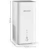 devolo WiFi 6 Router 3600 5G LTE AX3600 Dualband, 1x 2.5G WAN/LAN, 1x 1G LAN