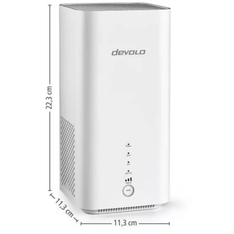 devolo WiFi 6 Router 3600 5G LTE AX3600 Dualband, 1x 2.5G WAN/LAN, 1x 1G LAN