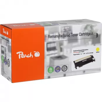 PEACH Toner Yellow 0F111939 Compatible with Samsung CLT-Y404S