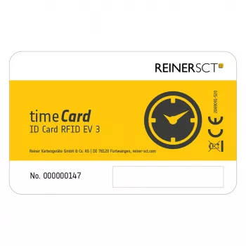 REINER SCT ReinerSCT timeCard Premium Chip Card 10 DES (2749600-561)