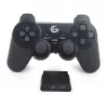 GEMBIRD JPD-WDV-01 Wireless Gamepad, skirtas PS2/PS3/PC - 12 mygtukų - 2,4 GHz - juoda