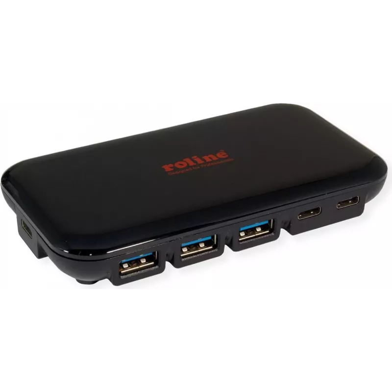 ROLINE USB 3.2 Gen 1 Hub 7-Port 4x USB-A + 3x USB-C su USB-C laidu