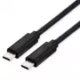 ROLINE USB4 Gen2x2 laidas USB-C į USB-C ST/ST 20Gbit/s 240W Juodas 2m (11.02.9105)