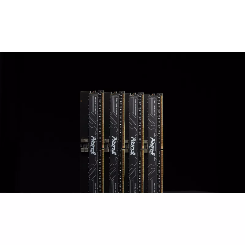 Kingston FURY Renegade Pro 256 GB (8x 32 GB) DDR5-5600 MHz CL28 RDIMM ECC Registered Memory Kit Black