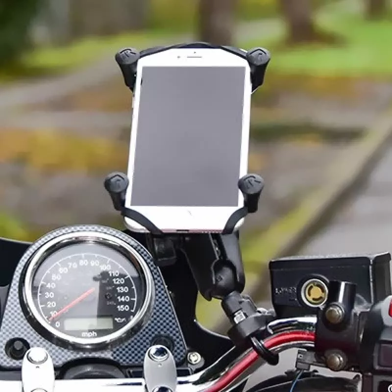 RAM Mounts X-Grip Large Phone Mount su Vairo U-Bolt Pagrindu