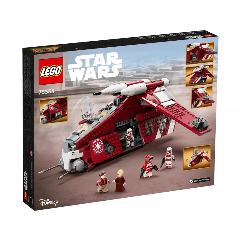 LEGO Star Wars 75354 Coruscant Guard Gunship Statybos Rinkinys (1083 dalys)