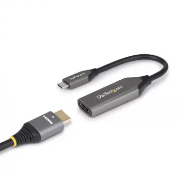 StarTech.com USB-C į HDMI adapterio laidas - 24 kontaktų USB-C kištukas į HDMI kištuką - 2 m (6,5 pėdos) - 4K 60Hz - Juoda