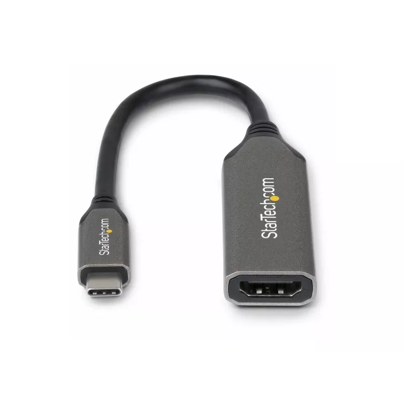 StarTech.com USB-C į HDMI adapterio laidas - 24 kontaktų USB-C kištukas į HDMI kištuką - 2 m (6,5 pėdos) - 4K 60Hz - Juoda