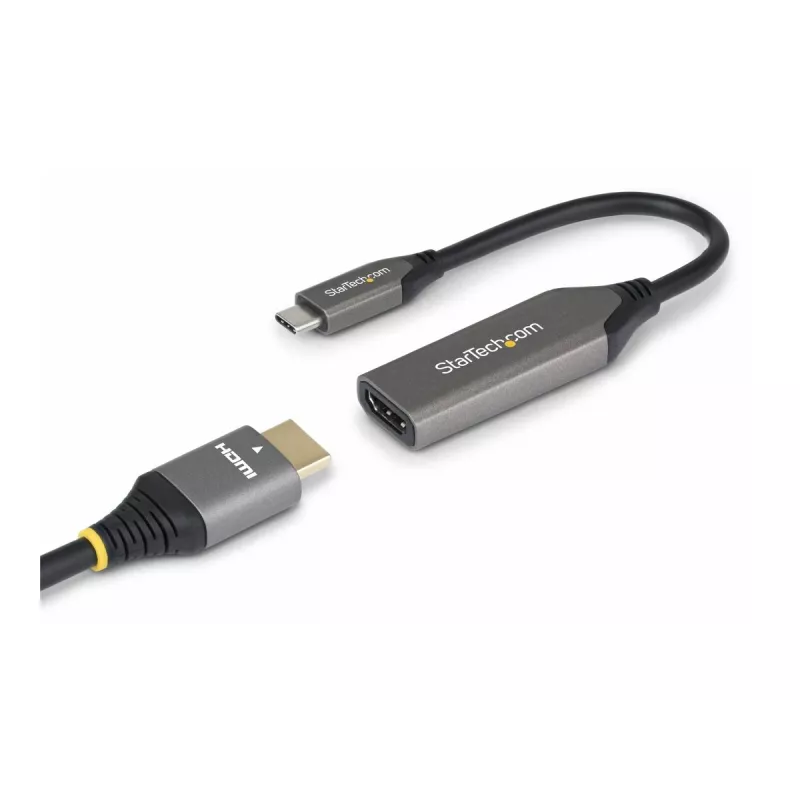 StarTech.com USB-C į HDMI adapterio laidas - 24 kontaktų USB-C kištukas į HDMI kištuką - 2 m (6,5 pėdos) - 4K 60Hz - Juoda