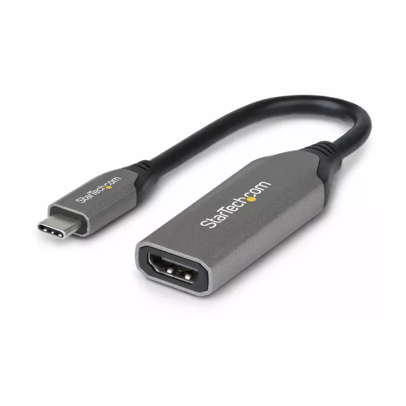 StarTech.com USB-C į HDMI adapterio laidas - 24 kontaktų USB-C kištukas į HDMI kištuką - 2 m (6,5 pėdos) - 4K 60Hz - Juoda