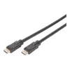 DIGITUS DisplayPort kabelis su stiprintuvu 4K 60Hz UHD DP/DP M/M Juodas 20m