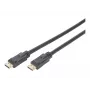 DIGITUS DisplayPort kabelis su stiprintuvu 4K 60Hz UHD DP/DP M/M Juodas 20m