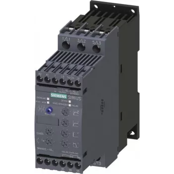 Siemens SIRIUS 3RW4028-1BB14 Minkštasis paleidiklis, 38A, 230V AC/DC, 18,5kW, 3 fazės