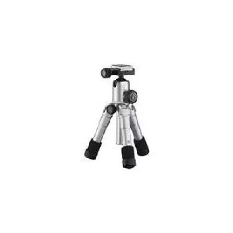 Mantona Kaleido Mini Shining Silver Metallic Mini Tripod