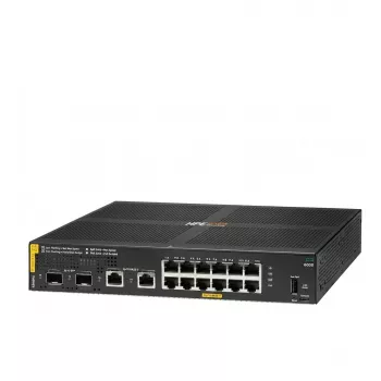 HPE Aruba Networking CX 6000 12p 10M/100M/1G Class4 PoE 2p SFP 1G 139W Managed Switch