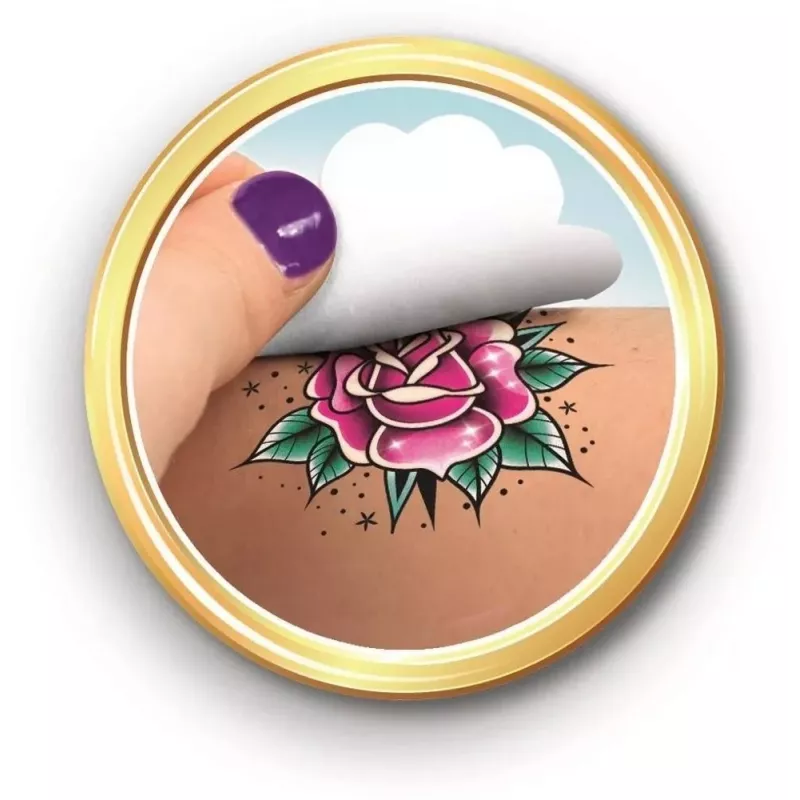 Clementoni Crazy Chic Tattoo Studio kūrybinis žaidimų rinkinys