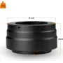 Walimex pro T2 adapteris, skirtas Canon R – objektyvo laikiklio adapterio žiedas su rankiniu fokusavimu, lengvu naudojimu, objektyvo tvirtinimo žiedas, skirtas Canon EOS R1, EOS R5 Mark II, EOS R100, EOS R8, EOS R50, EOS R10 (1023368)