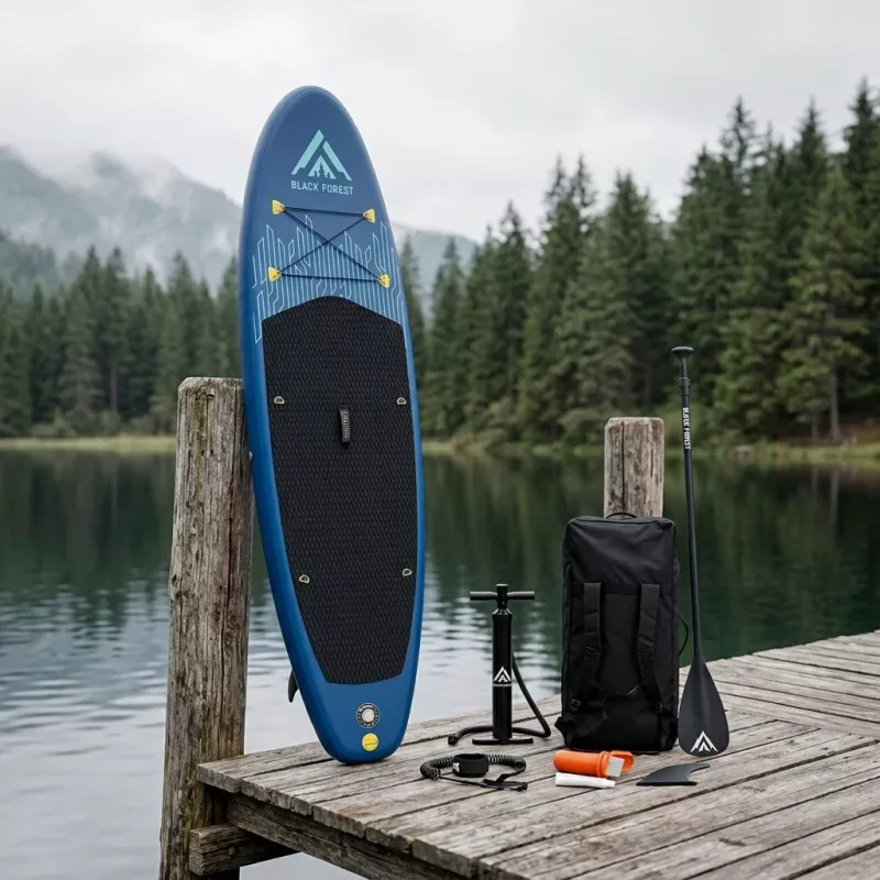 Extralink SUP Board 320x81x15cm Inflatable Stand Up Paddleboard Set with Accessories SUP-3000
