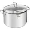 Tefal Duetto+ G7196456 28 cm stiklinis dangtis nerūdijančio plieno puodui