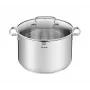 Tefal Duetto+ G7196456 28 cm stiklinis dangtis nerūdijančio plieno puodui