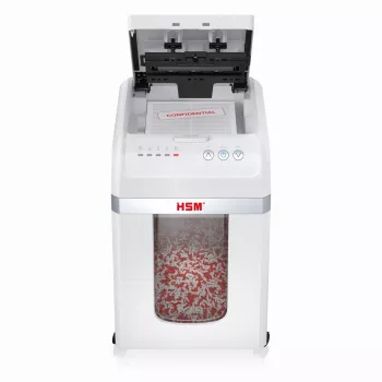 HSM Autofeed X200 popieriaus smulkintuvas su automatiniu padavimu, 30 L, P-4, 4 x 12 mm