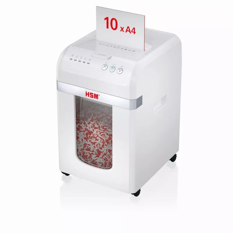 HSM Autofeed X200 popieriaus smulkintuvas su automatiniu padavimu, 30 L, P-4, 4 x 12 mm