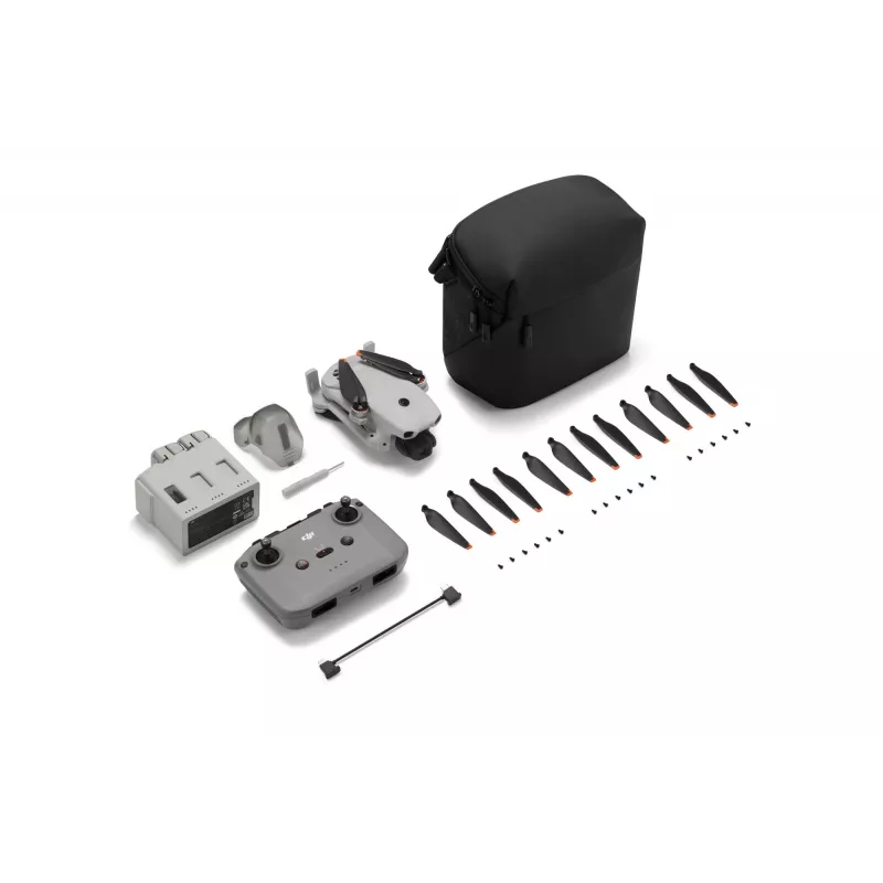 DJI Lito 1 Fly More Combo (DJI RC-N3) Dronas su 4K kamera, Pilka