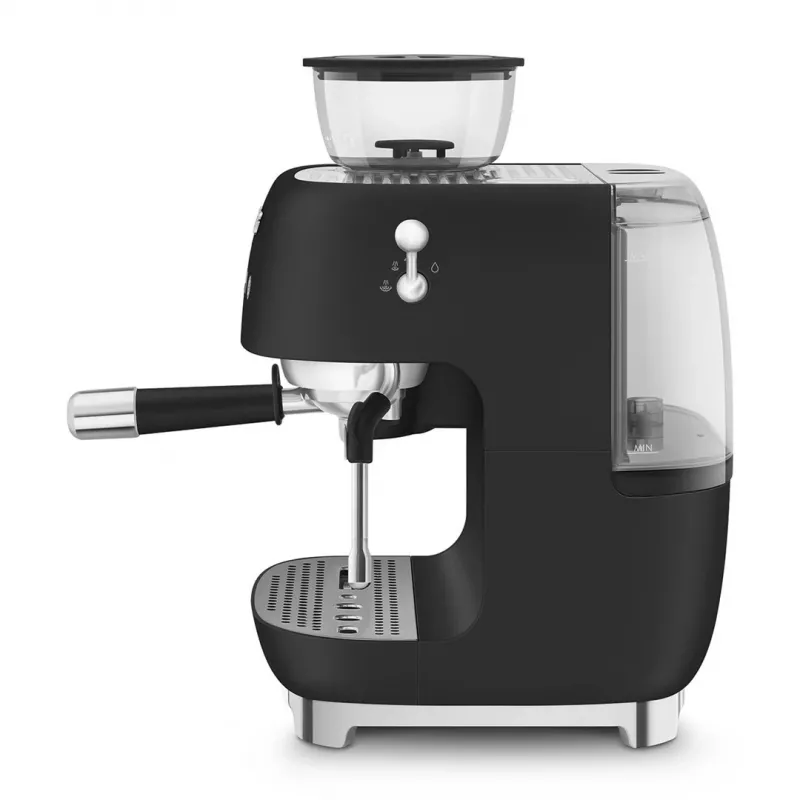 Smeg EGF03BLMEU Espresso kavos aparatas su malūnėliu, 1650 W, juodas
