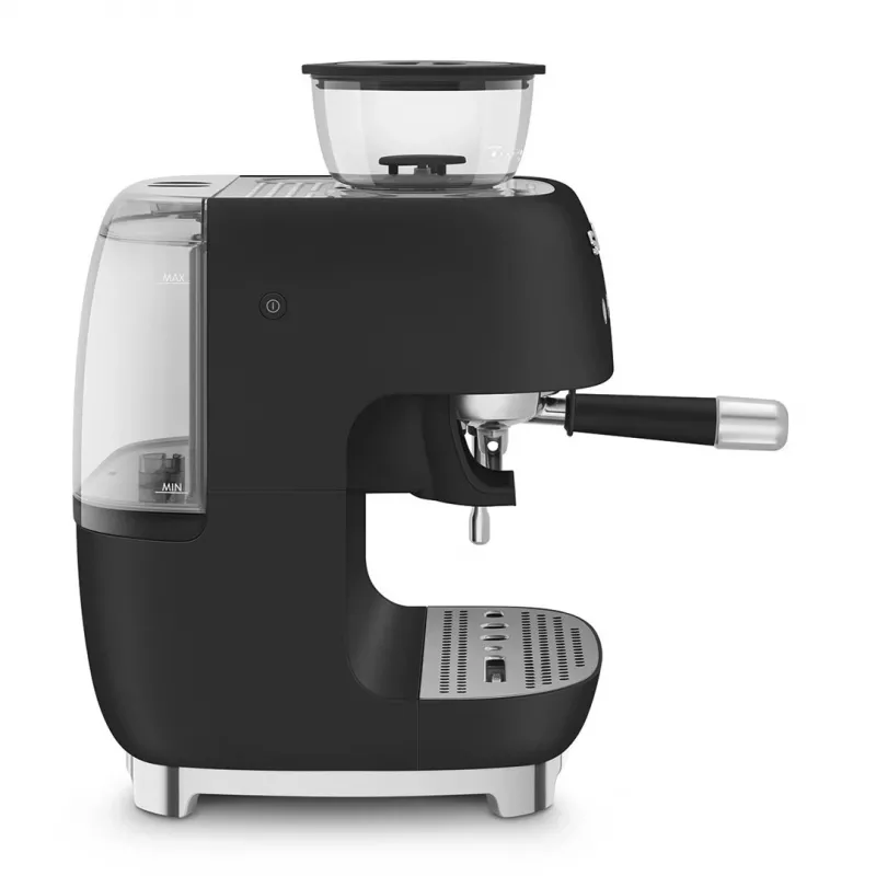 Smeg EGF03BLMEU Espresso kavos aparatas su malūnėliu, 1650 W, juodas