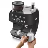 Smeg EGF03BLMEU Espresso kavos aparatas su malūnėliu, 1650 W, juodas