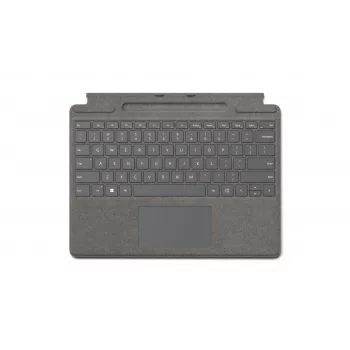 Microsoft Surface Pro Signature Keyboard - Platinum - QWERTY US English