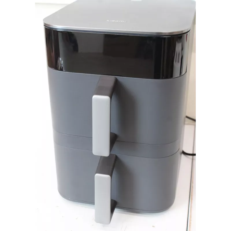 Xiaomi Dual Zone Air Fryer 12L EU - Smart Double Stack Air Fryer 12L, 2800 W, juoda (Išpakuota, subraižyta prekė)