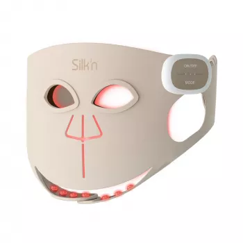 Silk'n LED Face Mask Pro FLMP1PE1001 – Anti-Aging ir spuogų LED šviesos terapijos kaukė