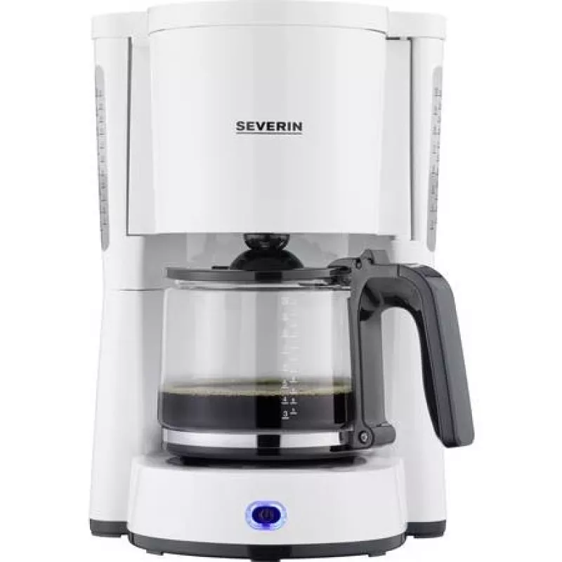 SEVERIN KA 4816 Kavos Virimo Aparatas su Filtru 10 Puodelių 1.25L 1000W Baltas