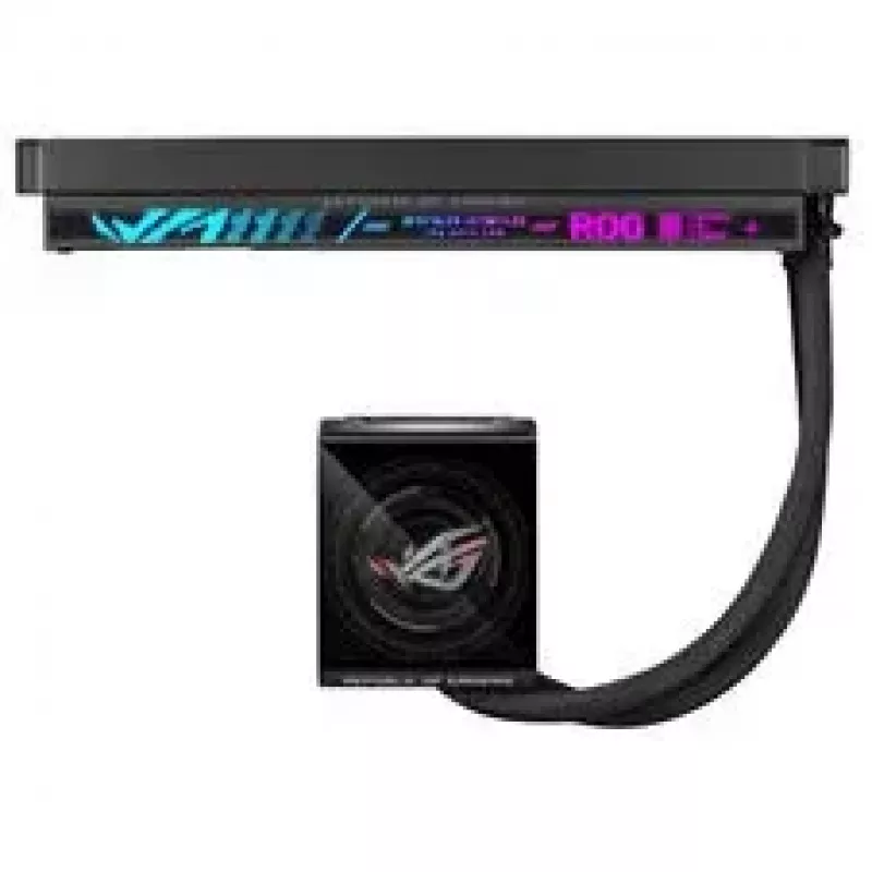 ASUS ROG Strix LC IV 360 ARGB LCD All-in-One Liquid CPU Cooler, 360mm, Black