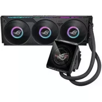 ASUS ROG Strix LC IV 360 ARGB LCD All-in-One Liquid CPU Cooler, 360mm, Black