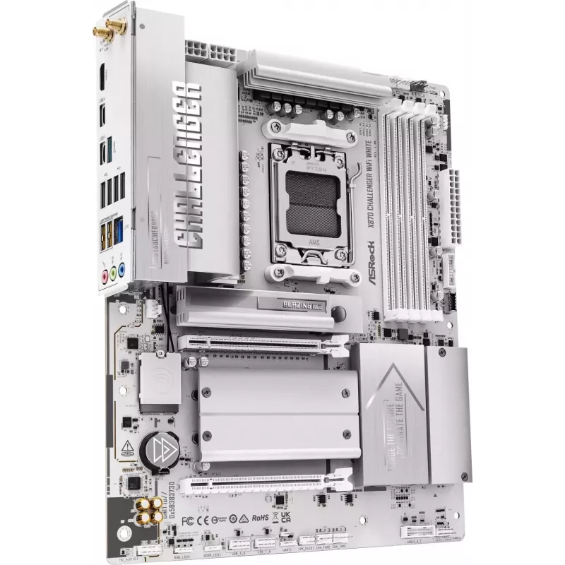 ASRock X870 Challenger WiFi White AM5 ATX HDMI/USB-C